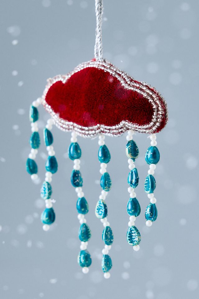 Anna + Nina Perlenverzierter Pearly Weather Ornament #1