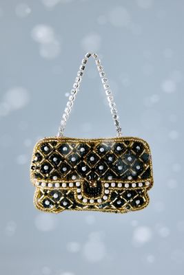 Ornamento per Borsa di Design con Perline Anna + Nina