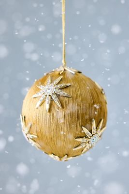 Anna + Nina Starry Night Safran-Ornament