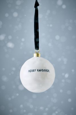 Anna + Nina Merry Hangover Ornament