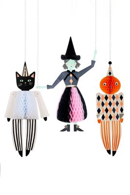 Decoraciones Colgantes Gigantes de Halloween Meri Meri, Juego de 3