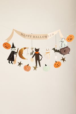 Set de Guirnaldas de Personajes de Halloween Meri Meri