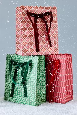 Bolsas de Regalo Medianas Meri Meri x Molly Mahon, Juego de Tres