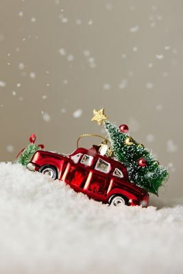 Decoración de Árbol de Coche Rojo