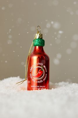 Thai Hot Chilli Glass Ornament