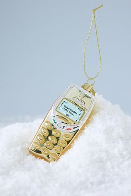 Vondels Glass Cellphone Ornament