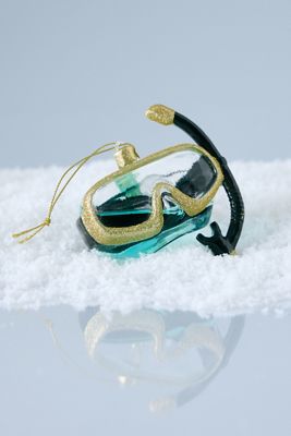 Vondels Glass Snorkeling Goggles Ornament