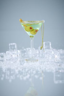 Ornamento in Vetro Cocktail Martini Classico Vondels