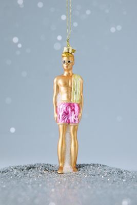 Adorno de Cristal de Muñeco Ken de Barbie Vondels
