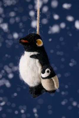 Felt So Good Snuggly Penguins Felt Ornament
