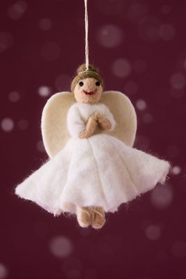 Felt So Good Christmas Angel Felt Ornament