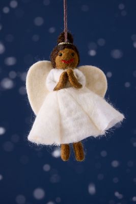 Felt So Good Christmas Angel Felt Ornament