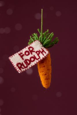 Felt So Good Snack for Rudolph Felt Ornament