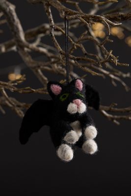 Felt So Good Batty Catty Hanging Felt Halloween Decoration