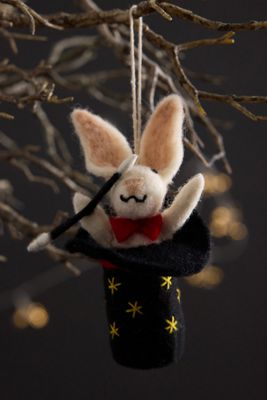 Felt So Soft Hat-trick Rabbit Magician Bunny Hanging Decoration
