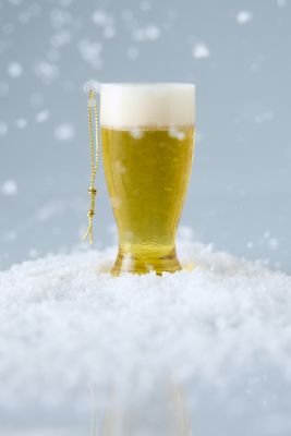 studio THIE Glas-Bierkrug-Ornament