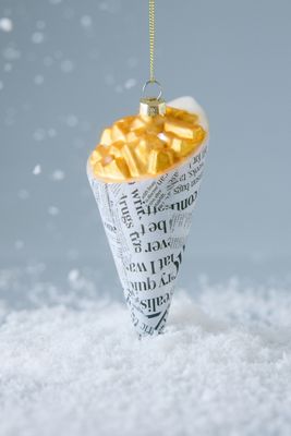 Adorno de Cono de Patatas Fritas de Vidrio studio THIE