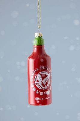 studio THIE Siracha-Flasche Glasdekoration