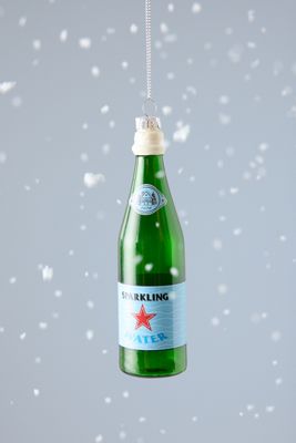 Decorazione in Vetro Bottiglia di Acqua Frizzante studio THIE