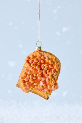studio THIE Bohnen auf Toast Glasornament