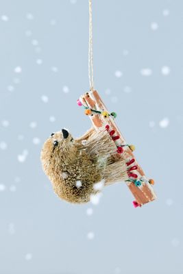 studio THIE Bristle Sloth Ornament