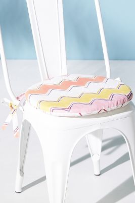 Anthropologie Kanica Indoor/outdoor Seat Cushion In Pink
