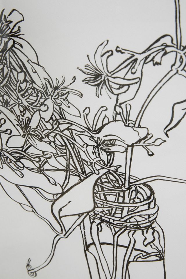 Flowers in a Capers Jar Wall Art #2