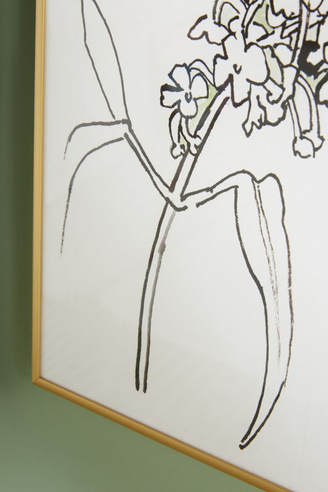 Butterfly Bush Flowers Wall Art #1