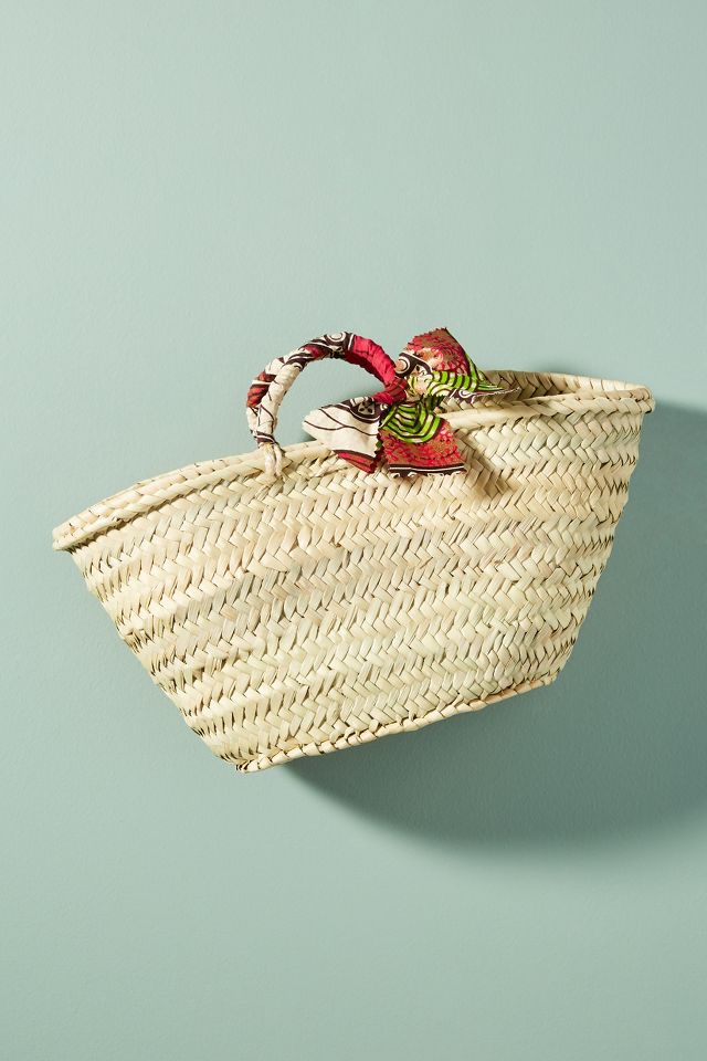 Anthropologie straw online bag