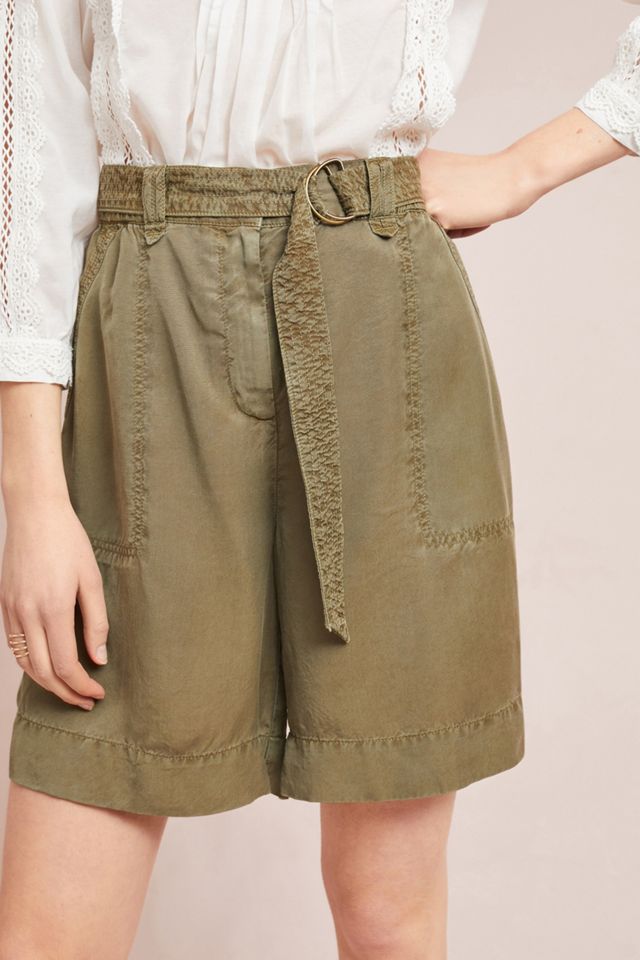 Belted Bermuda Shorts #1