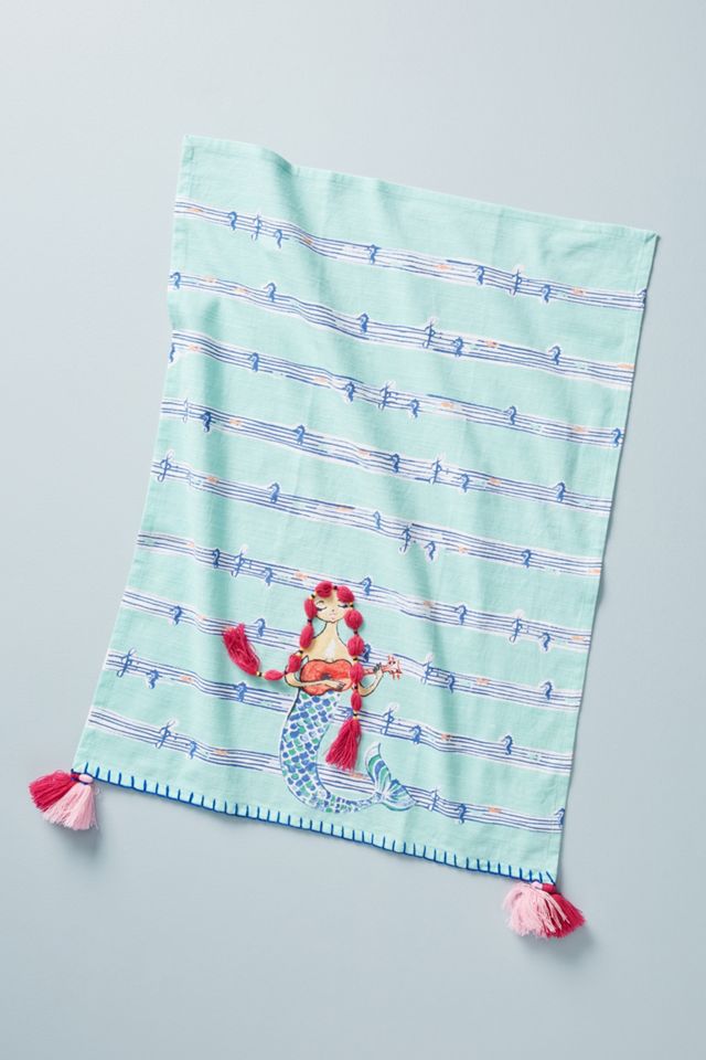 Mermaid Dish Towel