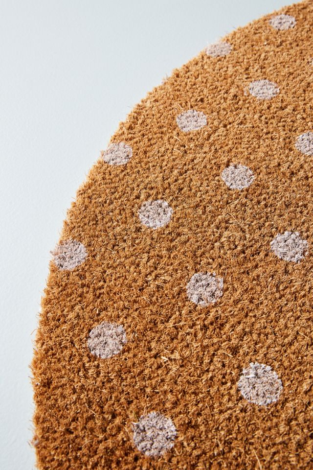 Polka Dot Doormat #1