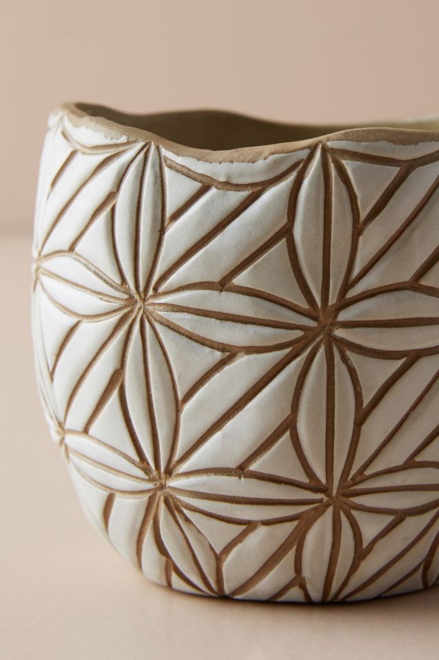 Knotwork LA Etched Ceramic Candle #3