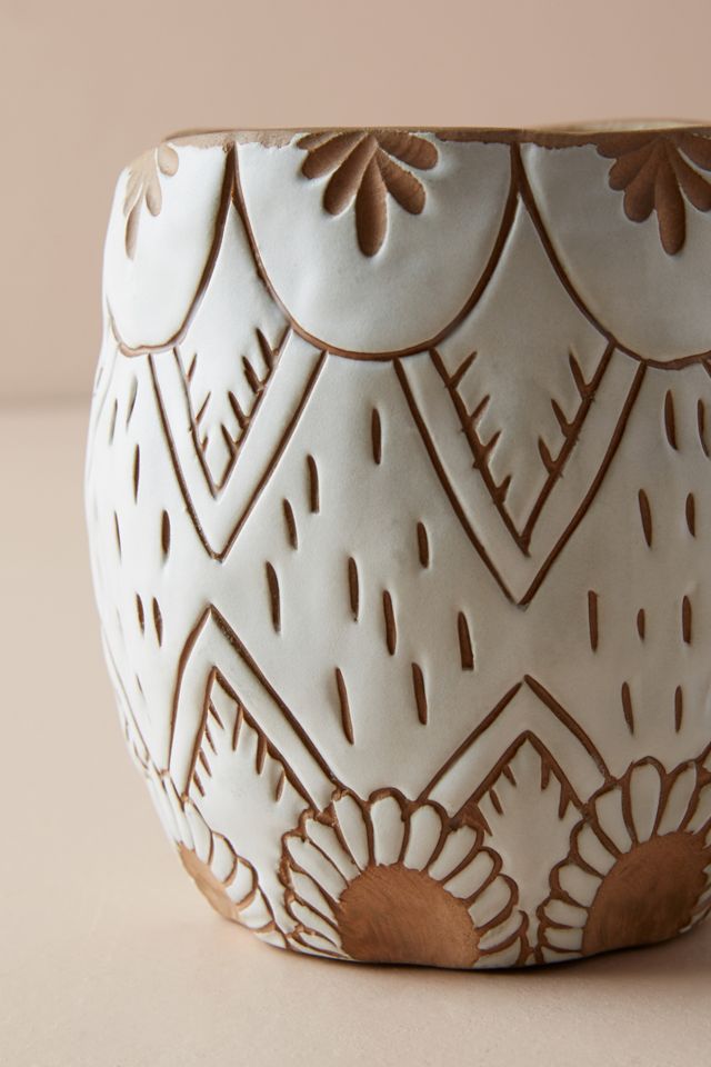 Knotwork LA Etched Ceramic Candle #5