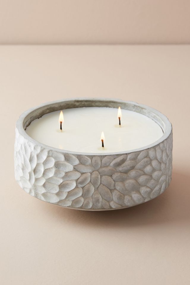 Chrysanthemum Citronella Candle #2