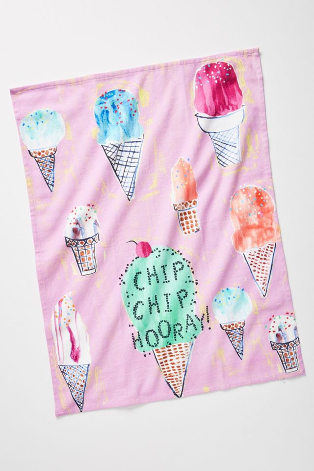 Chip Chip Hooray Dish Towel