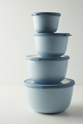 Mepal Cirqula Storage Bowls, Set of 4