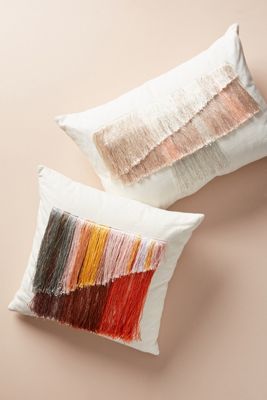 Atmospheric Fringe Pillow