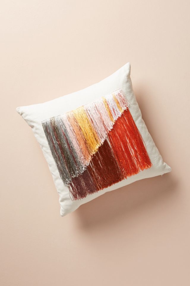 Atmospheric Fringe Pillow #1