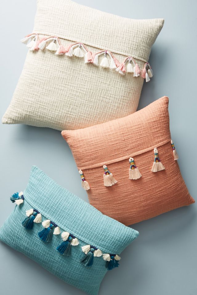 Varied Tassel Pillow