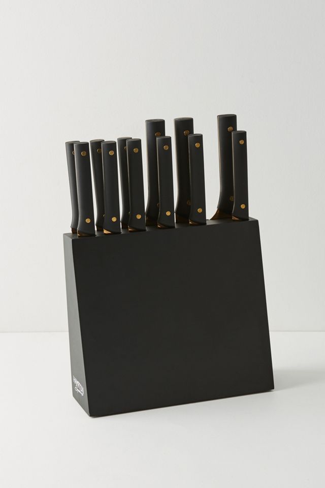 Bronzed 13-Piece Knife Block Set #1