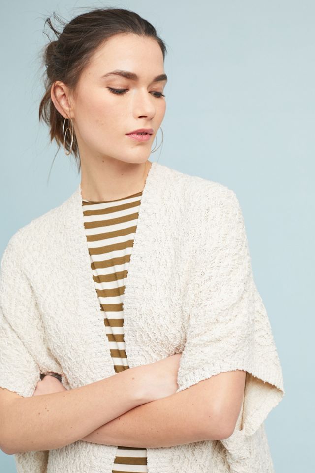 Open Knit Kimono #1