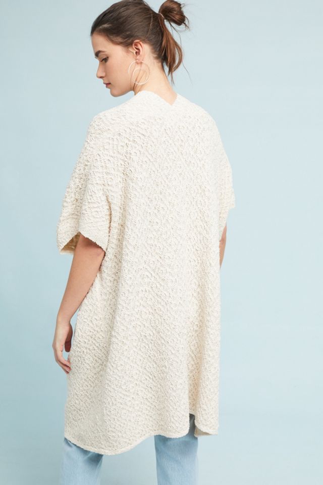 Open Knit Kimono #3