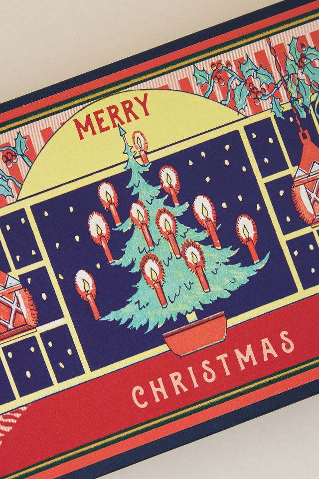 Archivist Caja de Fósforos Grande Feliz Navidad #2