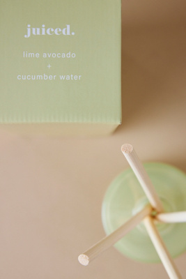 wxy. Gepresster Avocado Limette &amp; Gurke Wasser Klassischer Schilf ...