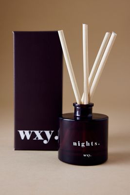 wxy. Nights Bourbon Azúcar y Hoja de Tabaco Difusor de Caña Clásico
