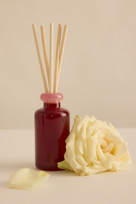 Paddywax Saffron Rose Reed Diffuser In Red
