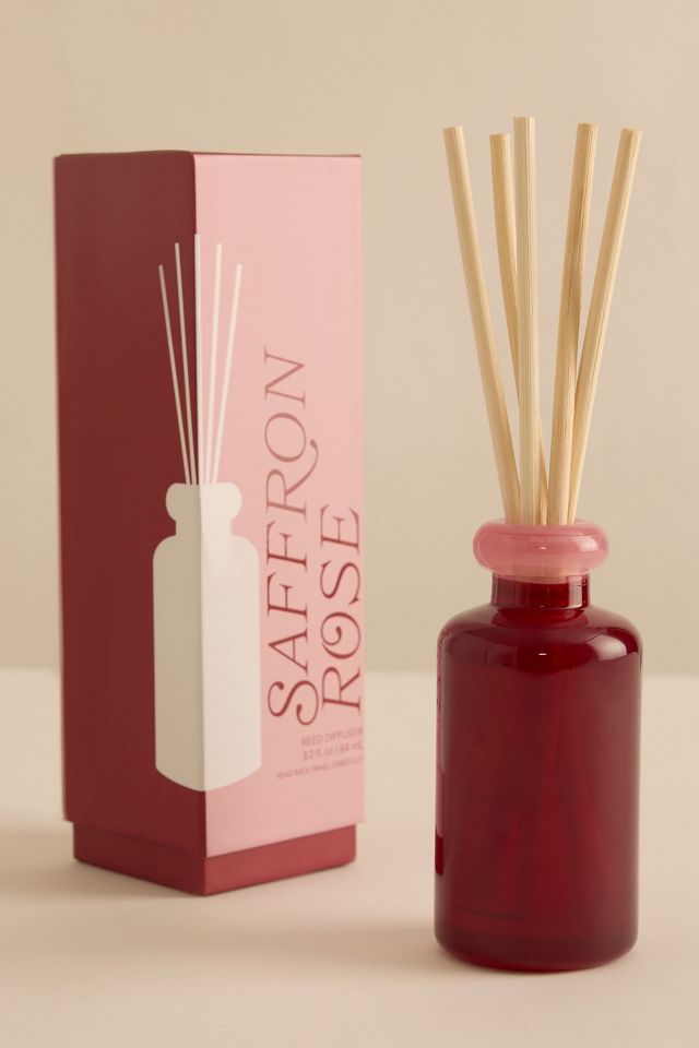 Diffusore a Bastoncini Rosa Zafferano Paddywax #1