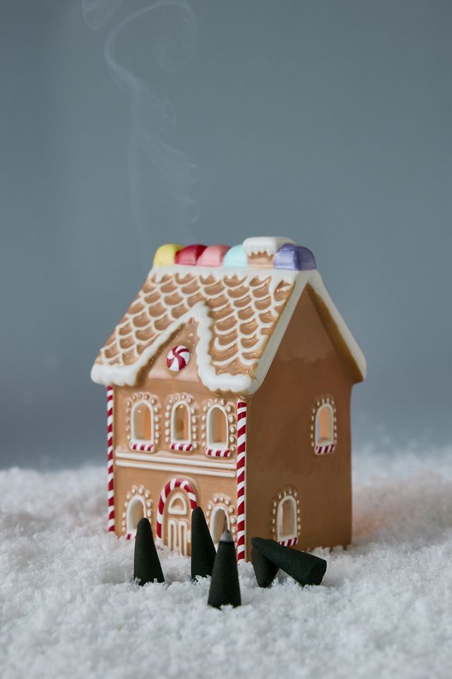 Paddywax Gingerbread House Incense & Tealight Holder #1