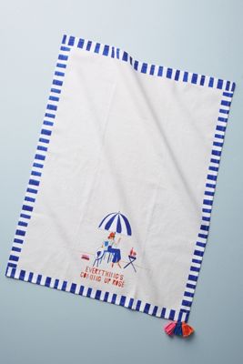 Coming Up Rosé Dish Towel